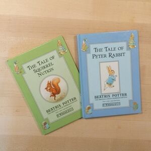 beatrix potter 2-pack hardcover kids book bundle Peter Rabbit Squirrel Nutkin